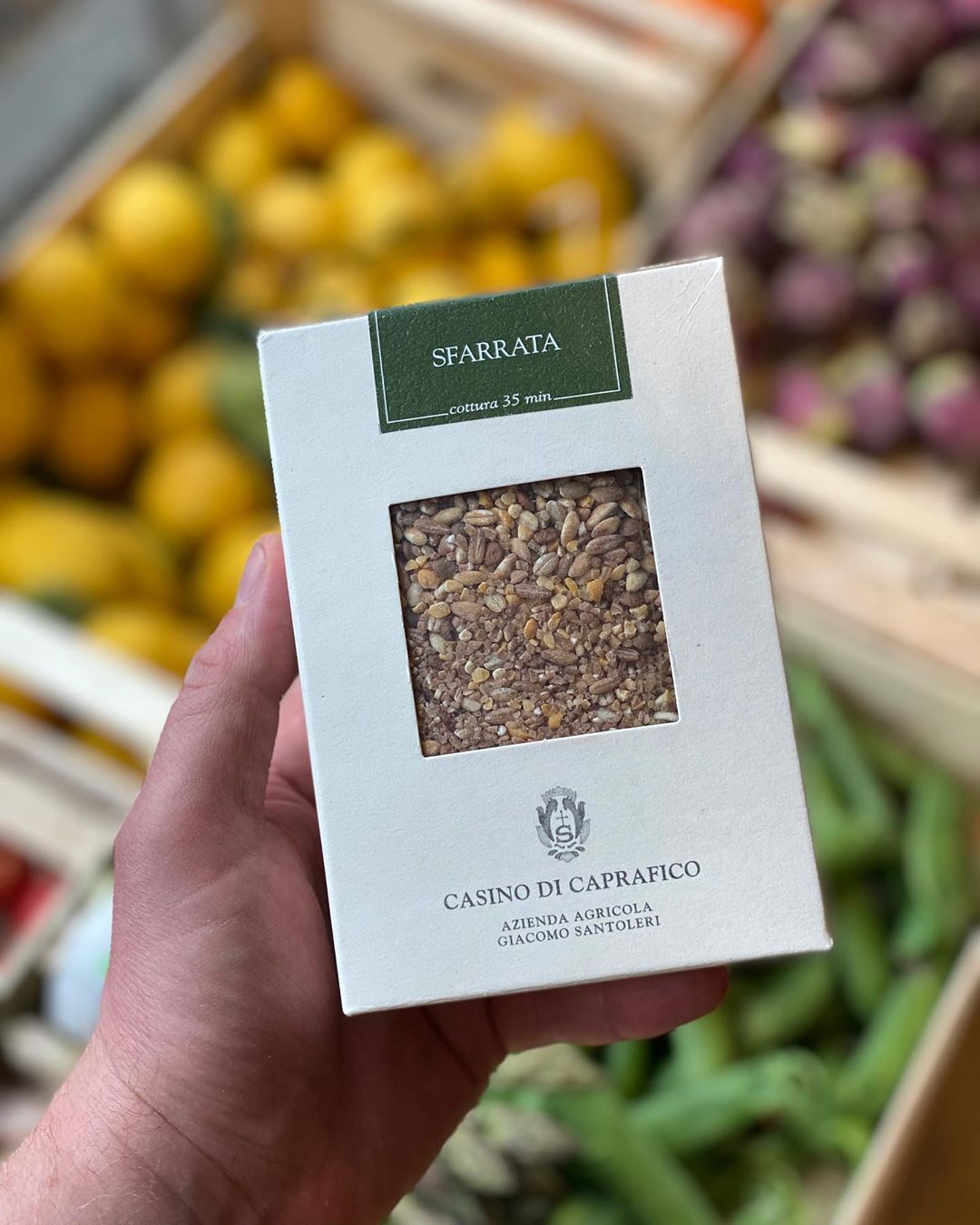a packet of sfarrata grains
